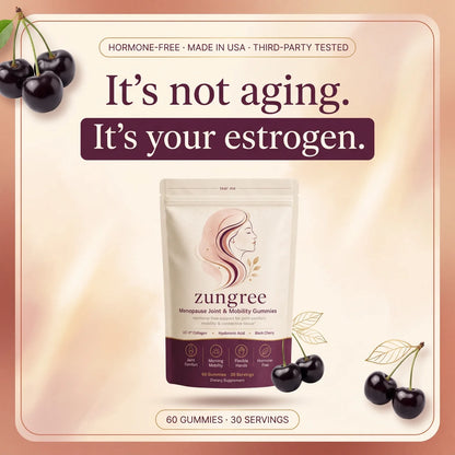 Zungree Menopause Joint & Mobility Gummies